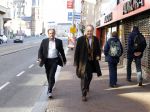 Amsterdam 18 april 2010
Paul Haenen met partner op straat.
Peter Smulders bv