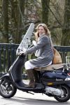 Amsterdam 16 april 2010
Pauline de Wilde op vespa scooter.
Peter Smulders bv