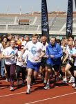 Amsterdam 18 april 2010
Prins Willem Alexander neemt deel aan Run for water vanuit het Olympisch stadion.
Peter Smulders bv
