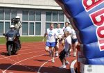 Amsterdam 18 april 2010
Prins Willem Alexander neemt deel aan Run for water vanuit het Olympisch stadion. PWA moet Antonie Kamerling ontwijken
Peter Smulders bv