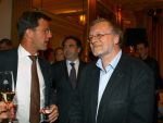 Amsterdam,24 April 2010
Amstel Hotel
Lancering van de gezamelijke Uitgevers, het blad BEST BITES
Rob v Vuure met Mark Rutte
Foto Peter Smulders BV