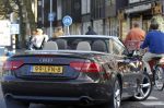 Amsterdam 8 april 2011
Sylvana Simons in haar audi Cabrio.
Peter Smulders bv