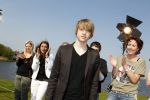 Naarden 18 april 2011
DE X factor finalisten van seizoen 2011 met oa Ralf Wienk Tania Christopher Rochelle Perts Jessica Mougin Adlicious Simran Sway Tim Suyderhoud en Ed Ruyer op rode loper bij golfclub.
Peter Smulders bv