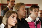 Amsterdam 15 april 2011
50 jaar de Lotto in het olympisch stadion . Yvonne v Gennip met vriend Jaap de Groot
Peter Smulders bv