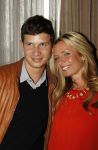 Amsterdam, 3 Mei 2012 Presentatie Nieuw Magazine RAFAEL in Cafe Vak zuid, Olympisch Stadion.
Candy Dulfer met partner
Foto Peter Smulders BV