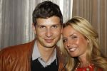 Amsterdam, 3 Mei 2012 Presentatie Nieuw Magazine RAFAEL in Cafe Vak zuid, Olympisch Stadion.
Candy Dulfer met partner
Foto Peter Smulders BV
