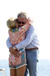 Cannes 10 mei 2012
Connie Breukhoven met haar nieuwe vriend Ben Angelier bij de strandtent van het Carlton Hotel in Cannes.
Peter Smulders bv