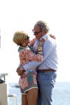 Cannes 10 mei 2012
Connie Breukhoven met haar nieuwe vriend Ben Angelier bij de strandtent van het Carlton Hotel in Cannes.
Peter Smulders bv