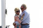 Cannes 10 mei 2012
Connie Breukhoven met haar nieuwe vriend Ben Angelier bij de strandtent van het Carlton Hotel in Cannes.
Peter Smulders bv