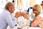 Cannes 10 mei 2012
Connie Breukhoven met haar nieuwe vriend Ben Angelier bij de strandtent van het Carlton Hotel in Cannes.
Peter Smulders bv