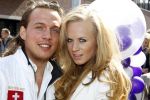 Hoofddorp 21 april 2012
Premiere sneeuwwitje in bioscoop Hoofddorp. Fleur Mignon met vriend
Peter Smulders bv