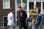 Amsterdam 14 mei 2012
D66 kandidaat Tofik Dibi wordt geinterviewd door jakhals Erik Dijkstra.
Peter Smulders bv