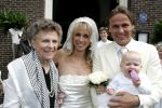 Vreeland 13 augustus 2005
Trouwen John Ewbank en Vivian Reys in kerk in Vreeland.
Oma  v d Meyden  
Peter Smulders bv