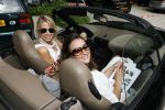 Wassenaar 19 juni 2006
Beau Monde rally met cabrio's.
Vivian Reys en Lieke v Lexmond
Peter Smulders bv