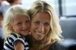 ROTTERDAM - Op de foto Vivian Ewbank - Reijs met dochter Day. Foto Levin den Boer / Persfoto.nu