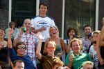 Amsterdam 2 augustus 2003

gay parade door de amsterdamse grachten.
estelle gullit , Christine Kroonenberg en Leco v Zadelhoff
vriendin vivian reys

Peter Smulders bv