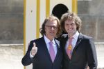 Amsterdam, 29 April 2013
Vertrek Kon. familie vanuit Paleis op de Dam naar het diner in het Rijksmuseum
Andre Rieu met zijn zoon Pierre Rieu
Foto Peter Smulders BV