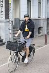 Amsterdam 28 april 2013
Arie Boomsma op de fiets in amsterdam.
Peter Smulders bv