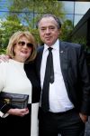 Amsterdam, 15 Mei 2013 In het Conservatorium Hotel vierde Leco Zadelhoff zijn 45ste verjaardag en 25 jaar in het vak.
Benno Leeser met zijn vrouw Kitty Leeser
Foto Peter Smulders BV