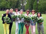Sint Michielsgestel, 7 Mei 2013
Op Golfbaan de Dommel wint Dames 1 Dinsdag Kompetitie met 18-0 van de Geulberg en wordt daardoor kampioen in de 1e Klasse
Foto Peter Smulders BV