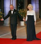 Amsterdam, 29 April 2013
Camilla Parker Bowles met haar man Prins Charles
Foto Peter Smulders BV