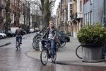 Amsterdam 19 april 2013
Ajax speler Christian Poulsen met zijn vrouw op de cornelis schuytstraat.
Peter Smulders bv