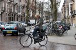 Amsterdam 19 april 2013
Ajax speler Christian Poulsen met zijn vrouw op de cornelis schuytstraat.
Peter Smulders bv