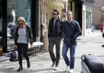 Amsterdam 27 april 2013
Connie Breukhoven met haar oude PA Edwin en vriend aan het winkelen.
Peter Smulders bv