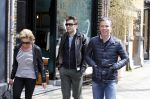 Amsterdam 27 april 2013
Connie Breukhoven met haar oude PA Edwin en vriend aan het winkelen.
Peter Smulders bv