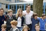 Hilversum 13 mei 2013
Danielle Oerlemans en Tim Visser zijn ambassadeurs van de rugby acadamy .
Peter Smulders bv