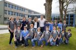 Hilversum 13 mei 2013
Danielle Oerlemans en Tim Visser zijn ambassadeurs van de rugby acadamy .
Peter Smulders bv