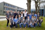 Hilversum 13 mei 2013
Danielle Oerlemans en Tim Visser zijn ambassadeurs van de rugby acadamy .
Peter Smulders bv