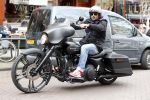 Amsterdam 17 april 2013
Dennis Rugenbregt op zijn Harley Davidson Buddha to Buddha motor.
Peter Smulders bv