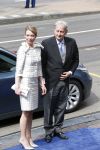 Amsterdam, 30 April 2013
Inhuldiging Koning Prins Willem Alexander en Koningin Maxima
Eberhard v d Laan met partner
Foto Peter Smulders BV