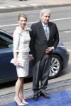 Amsterdam, 30 April 2013
Inhuldiging Koning Prins Willem Alexander en Koningin Maxima
Eberhard v d Laan met partner
Foto Peter Smulders BV
