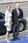 Amsterdam, 30 April 2013
Inhuldiging Koning Prins Willem Alexander en Koningin Maxima
Eberhard v d Laan met partner
Foto Peter Smulders BV