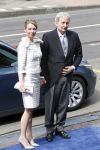 Amsterdam, 30 April 2013
Inhuldiging Koning Prins Willem Alexander en Koningin Maxima
Eberhard v d Laan met partner
Foto Peter Smulders BV