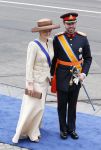 Amsterdam, 30 april 2013
Inhuldiging Koning Willem Alexander en Koningin Maxima
Erfgroothertog Guillaume van Luxemburg met echtgenote Gravin Phanie de Lannoy
Foto Peter Smulders BV