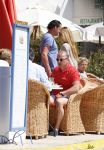 ibiza 5 mei 2013
Frans v Maarschalkerwaart met vriendenop terras bij cappucino.
Peter Smulders bv