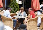 ibiza 5 mei 2013
Frans v Maarschalkerwaart met vriendenop terras bij cappucino.
Peter Smulders bv