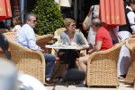 ibiza 5 mei 2013
Frans v Maarschalkerwaart met vriendenop terras bij cappucino.
Peter Smulders bv