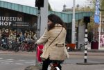 Amsterdam 13 mei 2013
Halina Reijn op de fiets 
Peter Smulders bv