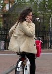 Amsterdam 13 mei 2013
Halina Reijn op de fiets 
Peter Smulders bv