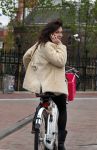 Amsterdam 13 mei 2013
Halina Reijn op de fiets 
Peter Smulders bv