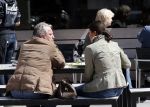 Amsterdam 28 april 2013
Hans en Shanna Breukhoven op terras
Peter Smulders bv
