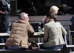 Amsterdam 28 april 2013
Hans en Shanna Breukhoven op terras
Peter Smulders bv