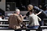 Amsterdam 28 april 2013
Hans en Shanna Breukhoven op terras
Peter Smulders bv