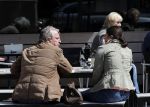 Amsterdam 28 april 2013
Hans en Shanna Breukhoven op terras
Peter Smulders bv
