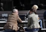 Amsterdam 28 april 2013
Hans en Shanna Breukhoven op terras
Peter Smulders bv