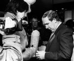Eindhoven, 10 Maart 1987 Ontslag Hans Kraaij Sr.
Foto Peter Smulders BV
